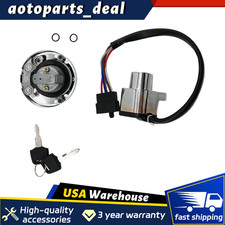Ignition Switch & Fuel Tank Cap Fit Kawasaki VULCAN 500 LTD 800 CLASSIC 01-09 T8