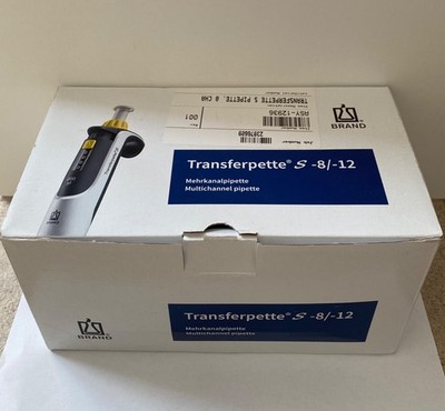 Brand Mehrkanalpipette, Transferpette S-8, 10-100, Neu OVP
