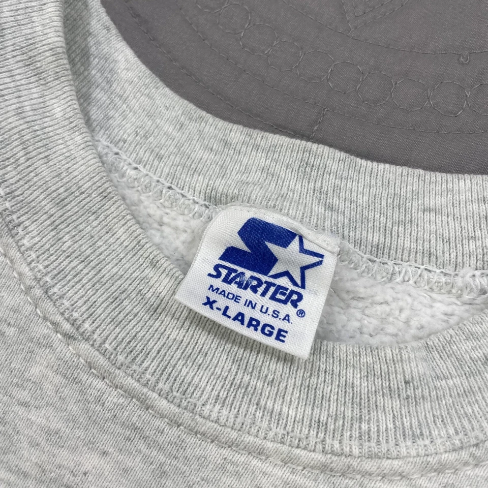 Suéter De Colección Colorado Rockies Para Hombres XL Gris MLB Béisbol Playoffs Starter Años 90 Foto 4 de 4