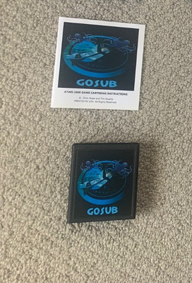 GOSUB Atari 2600 VCS homebrew videogame Video Computer system game underwater