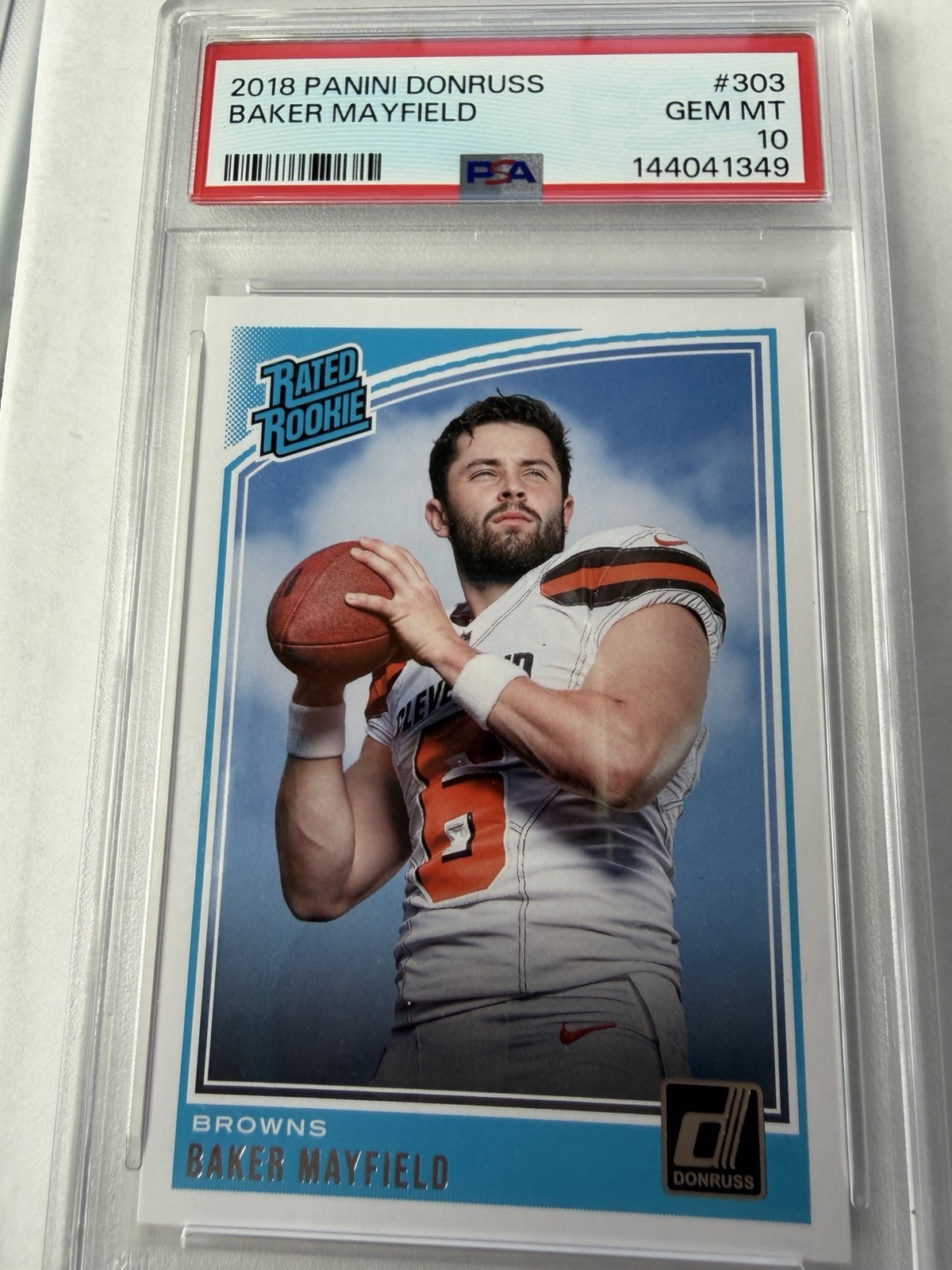 Baker Mayfield Panini Donruss #303 Base