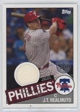 2020 Topps 1985 Topps Baseball Relics Series 2 JT Realmuto #85TR-JR 4r7