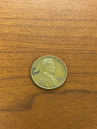 1958-D Lincoln Wheat Cent — photo from the most recent tracked eBay sale
