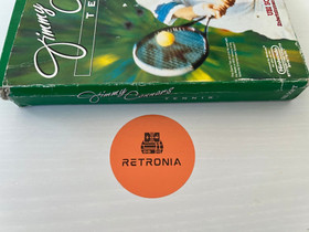 Jimmy Connors Tennis  Nintendo Nes Game PAL A UK Version Boxed With Manual CIB