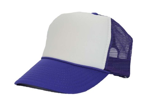 Trucker Hat Foam Mesh Baseball Cap Adjustable Snapback Solid Plain Men Hats - Picture 33 of 41