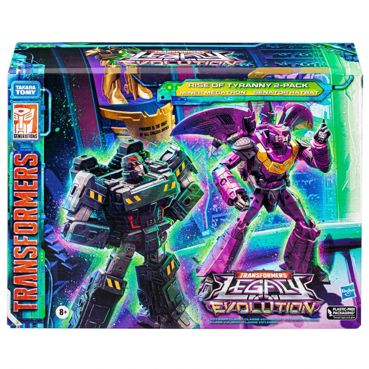 トランスフォーマー　レガシー　RISE OF TYRANNY-2PACK TRANSFORMERS LEGACY EVOLUTION RISE OF TYRANNY 2-PACK MEGATRON