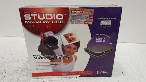 PINNACLE STUDIO MOVIEBOX USB VERSIÓN 9 en caja envío gratuito - Imagen 1 de 5