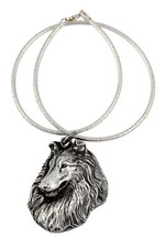 Collie Rough, Long-Haired Collie - Dog necklace, unique jewellery for the dog fa