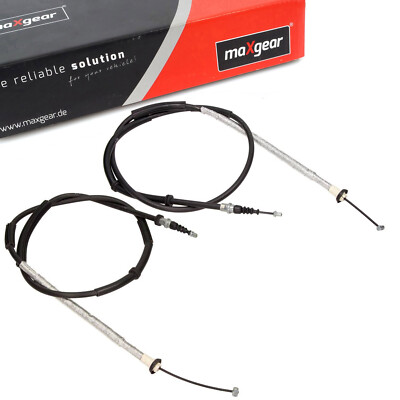 2x MAXGEAR Handbremsseile Seilzug für FIAT BRAVO STILO