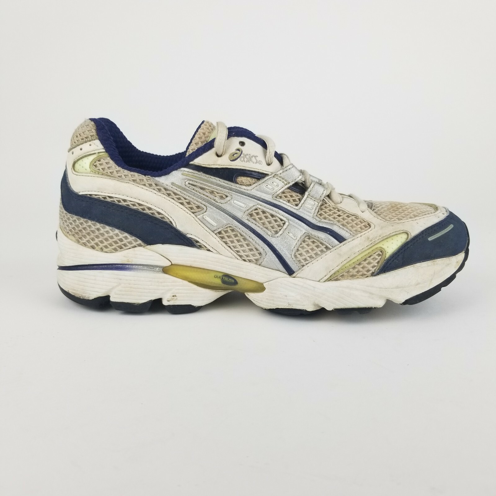 Asics GT 2080 Running Shoes Size 8.5 Women White Blue Navy Tennis Hike Low  Top | eBay