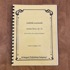 Isabella Leonarda Sonata Terza Op 16
