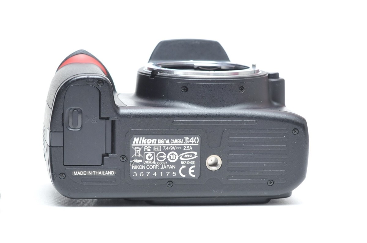Nikon D40 SLR Digital Camera SN# 3674175 | eBay