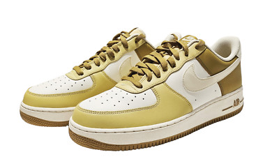 Nike Air Force 1 '07 Shoes Bronzine/Cocconut Milk FZ4034 716 Men's Size 11