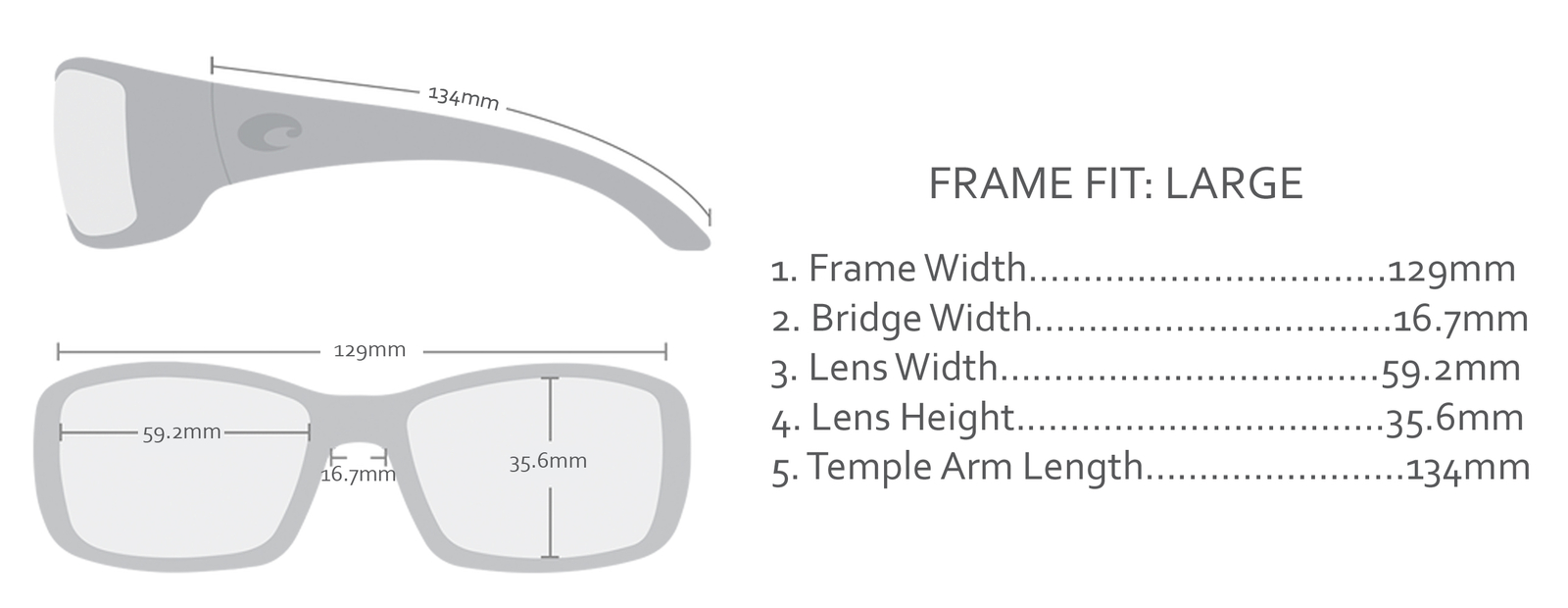 Costa Del Mar Caballito Sunglasses 