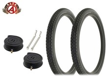 ALTA PERFORMANCE Bicycle DURABLE Tires 24" x 2.125" Black Diamond Tread 6pc SET.