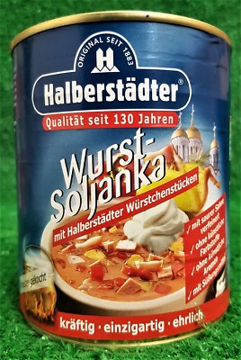 (4,98 /kg) Halberstädter WURST- SOLJANKA mit Würtchenwürfeln 800g DS Ostprodukt