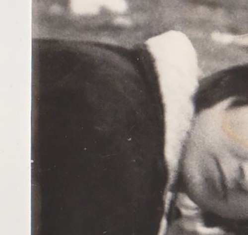 Young Woman Girl Bold Gaze Winter Artistic Strange Pose Vintage Abstract Photo - Picture 4 of 7