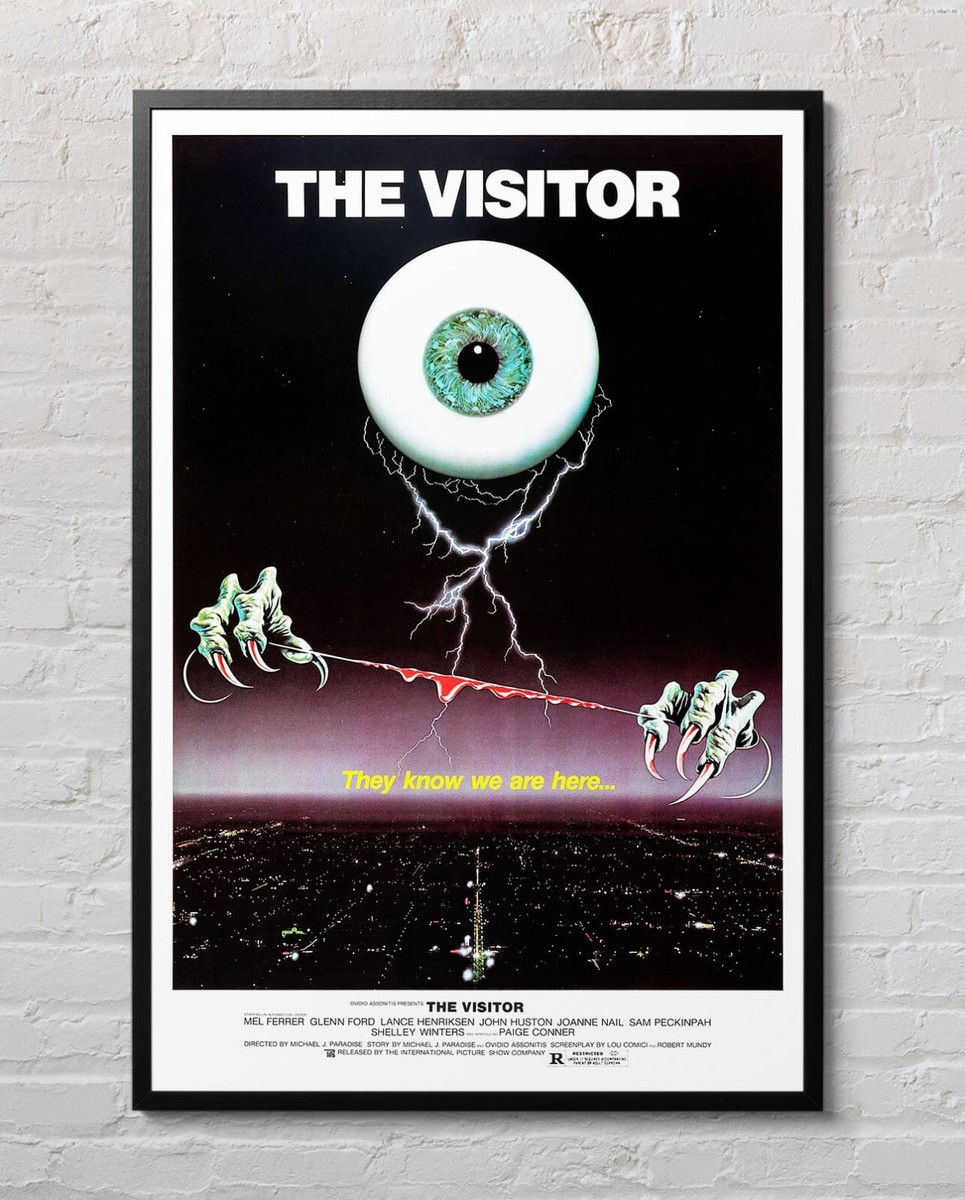 Movie Poster The Visitor Stridulum 1979 John Huston 24x36 inch