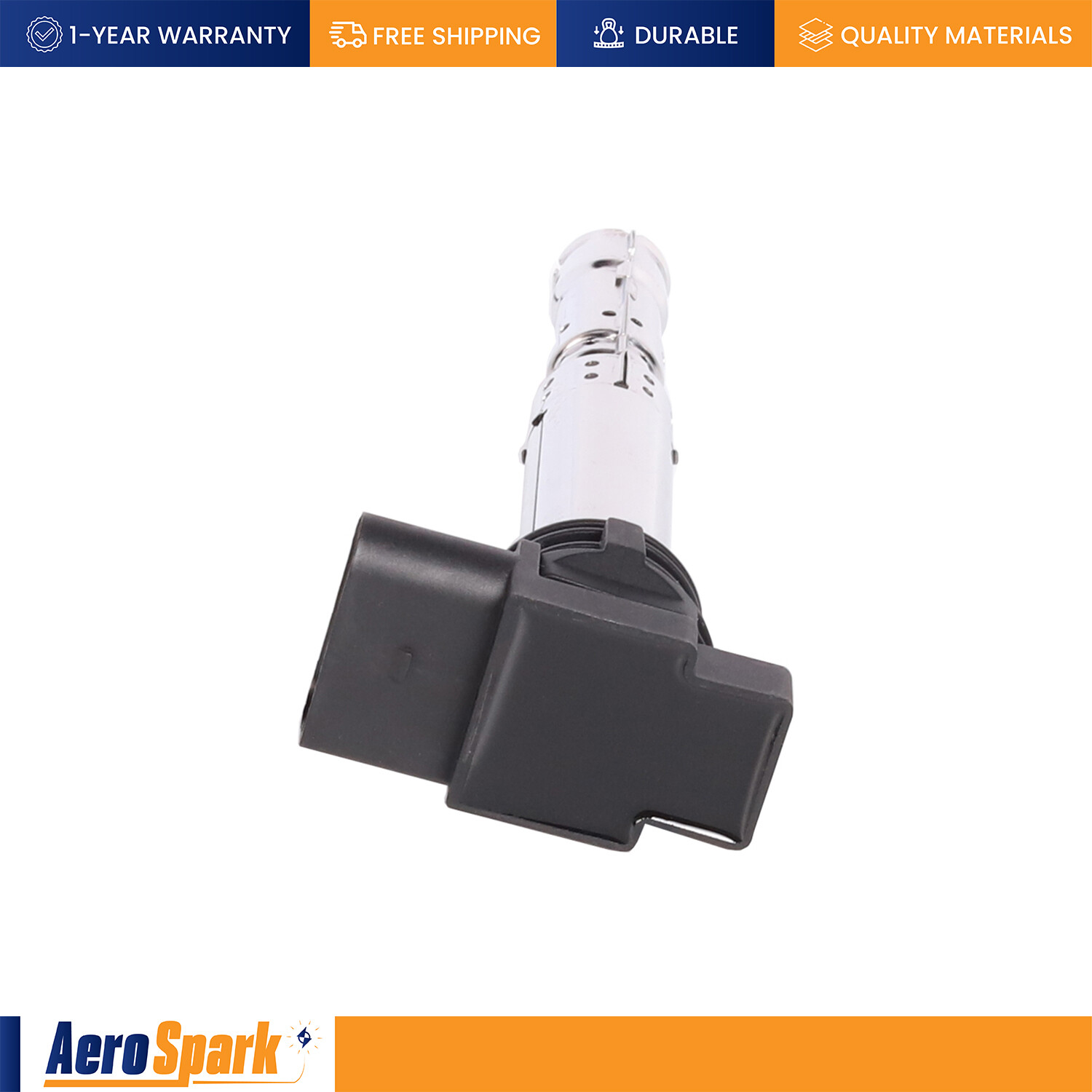 12 Ignition Coil & 12 Autolite Spark Plug for 2003-2012 Bentley Continental 6.0L