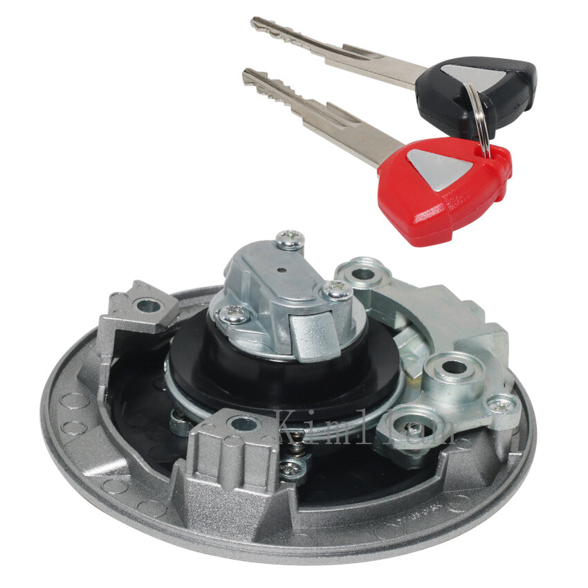 Fuel Gas Tank Cap Cover Keys for Kawasaki ZX-6R ZX636 Ninja ZR900