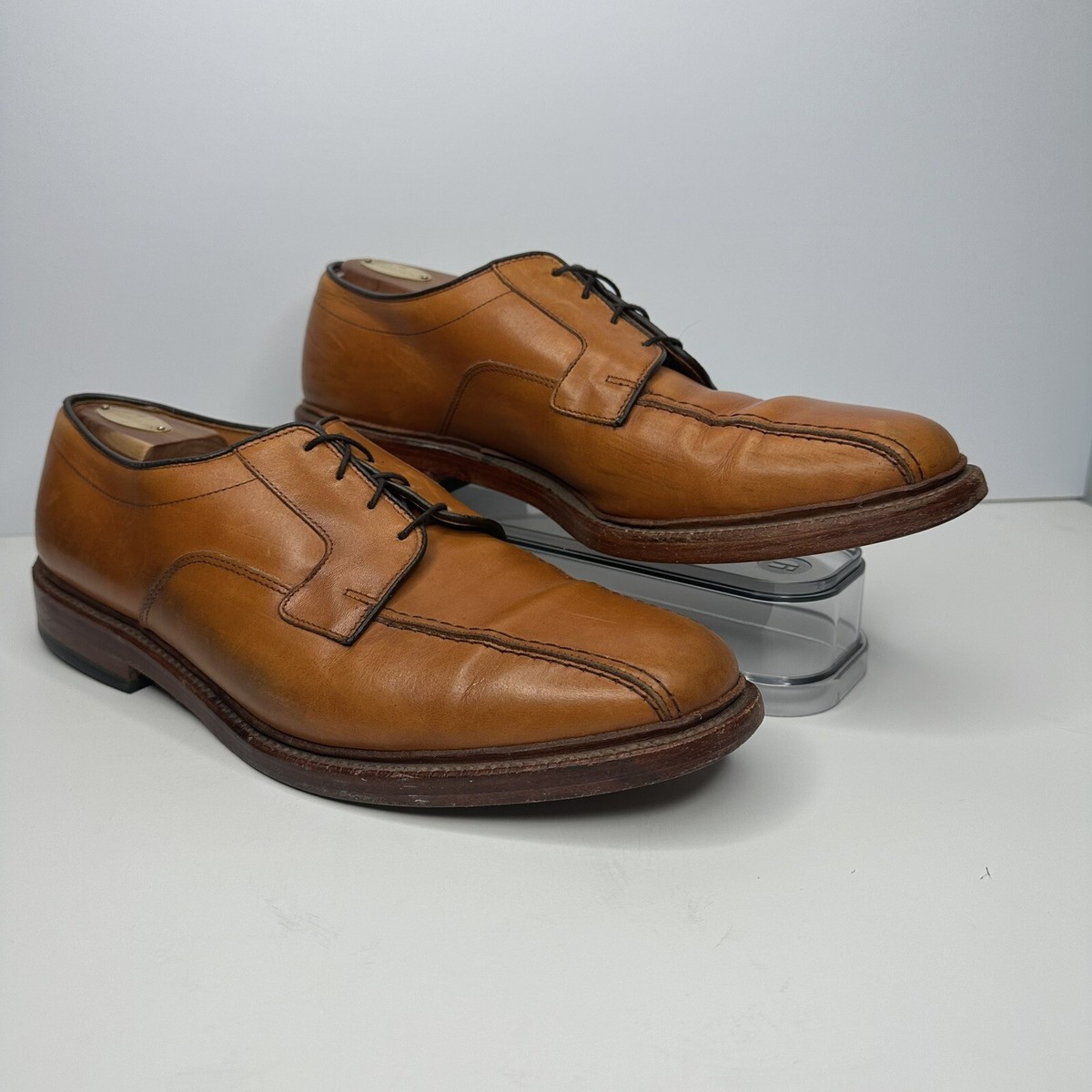 Allen Edmonds Hillcrest Chestnut Leather Derby Shoes Men\'s Size 11B Hillcrest - Allen Edmonds - ShoesRX.com main image 4