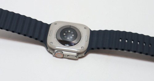 Apple Watch Ultra Titanium Case 49mm (GPS + Cellular) MQET3LL/A - Midnight Ocean - Afbeelding 7 van 12