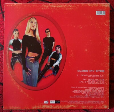 ASTROLINE ** Close My Eyes ** ORIGINAL 2000 Spain 12