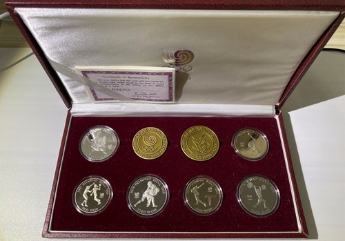 Korea Republic of South 1988 Seoul Olympics Games 1000 2000 Won Proof Coins Set - Picture 1 of 3