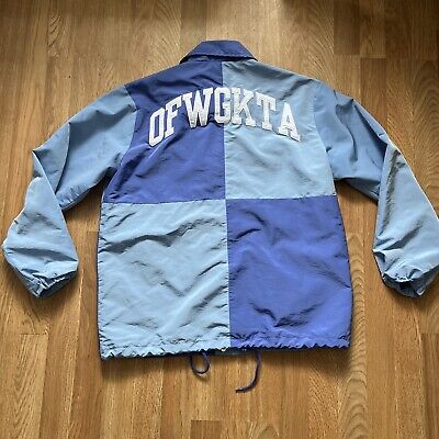 OF Jacket Blue Button Odd Future OFWGKTA Tyler Nylon Color OF Jacket Blue Button Odd Future OFWGKTA Tyler Nylon Color