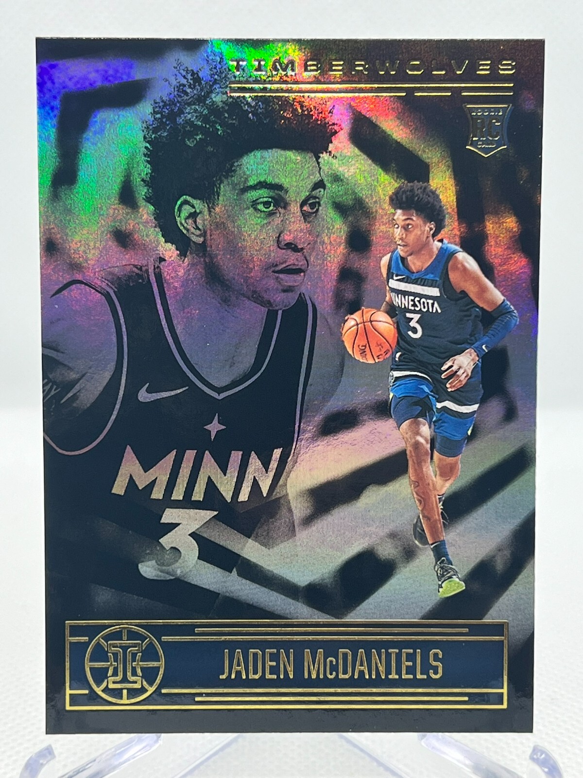 JADEN MCDANIELS RC 2020-21 Panini Illusions #173 Rookie