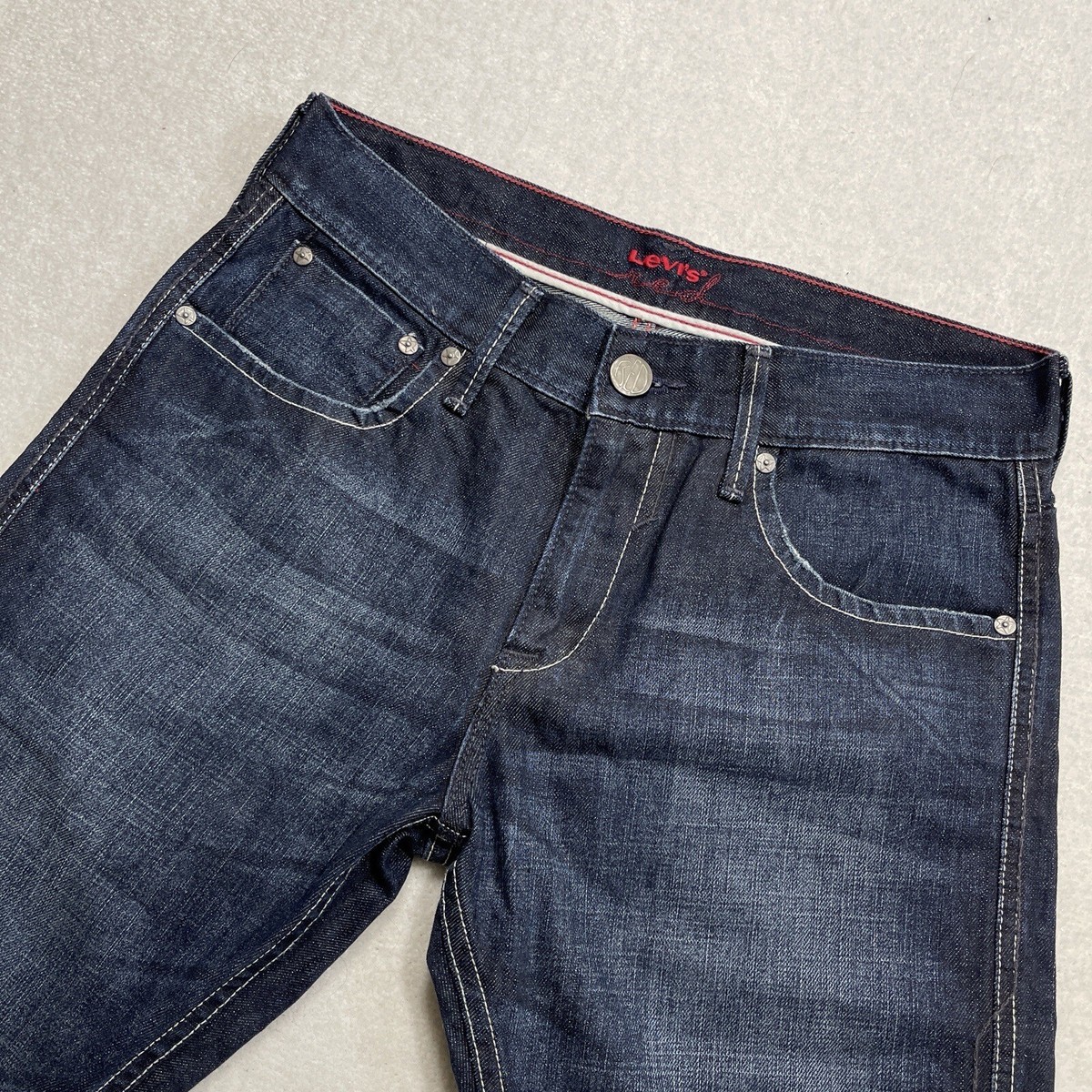Levis Jeans Men's W30 L27 Redline Collection Limited Ed Levis Jeans Men's W30 L27 Redline Collection Limited Ed