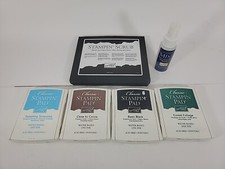 Stampin' Up Classic Stampin Pad USED 4 Different Colors, Scrub Pad  Mist