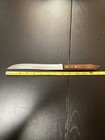 Town & Country Carving Knife 8” Slicer Stainless Serrated Blade Wood Handle USA — photo 5