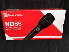  Brand New Electro Voice ND 86 Dynamic SuperCardiod Vocal Microphone