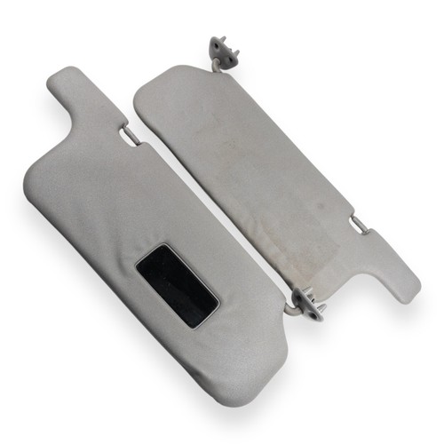 1996-2000 Toyota RAV4 Driver & Passenger Side Sun Visor Pair Gray Vinyl - Picture 3 of 7