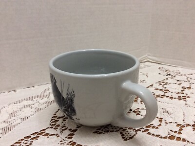Gander Mountain Grey Coffee Mug Black Lab Artwork By Al Agnew | eBay