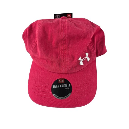 Under Armour Embroidered Logo Strapback Women\'s Neon Pink Hat OSFA Amazon.com: Under Armour Girls Blitzing Cap Adjustable, (001  main image 2