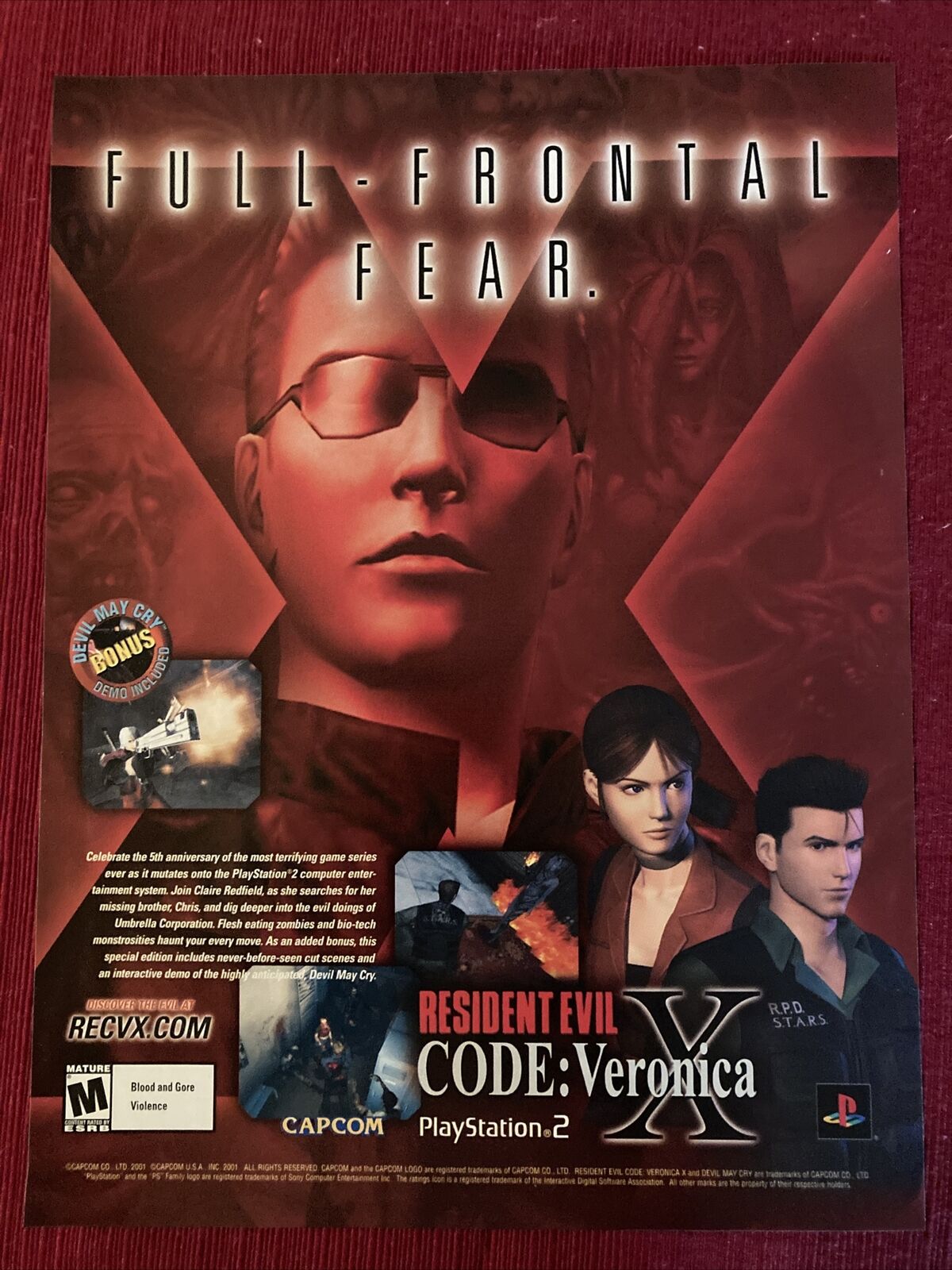 Resident Evil Code: Veronica X (Sony PlayStation 2, 2001) for sale online