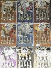GLADE Scented Oil Refills and warmer Choices 6 refills  Warmer or 8 refills 