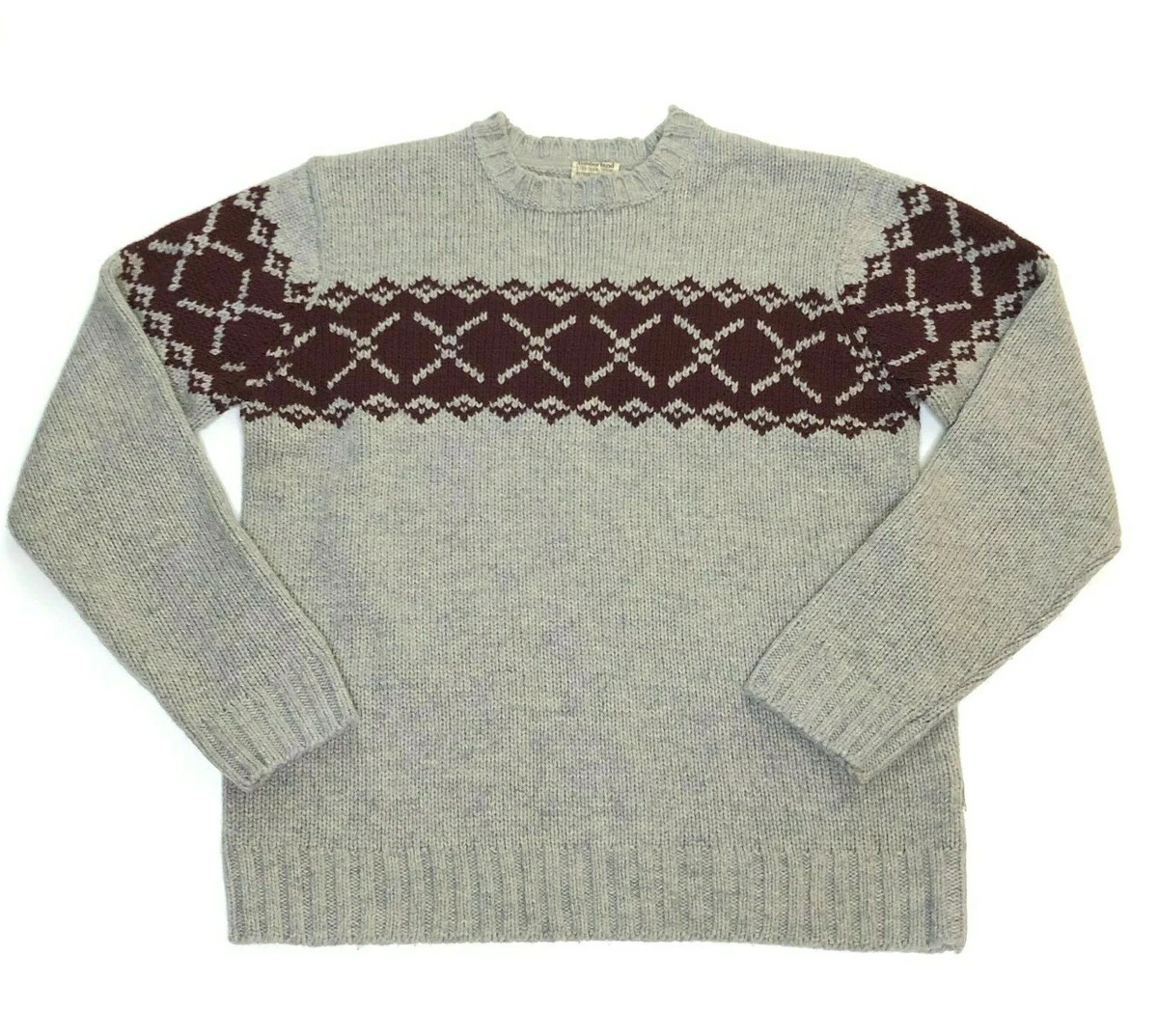 Timberland Mens Stratham Issue Wool Sweater Size Large eBay