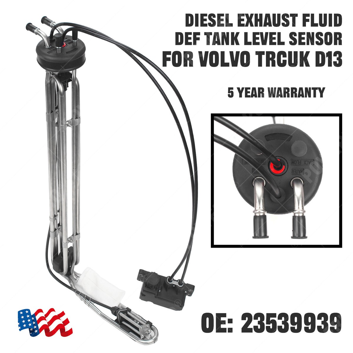 For Volvo Truck DEF Diesel Exhaust Fluid Tank Level Sensor 