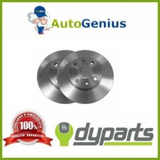 COPPIA DISCHI FRENO POSTERIORI FIAT PUNTO (176) 1.4 GT Turbo 96>99 DYPARTS 1002
