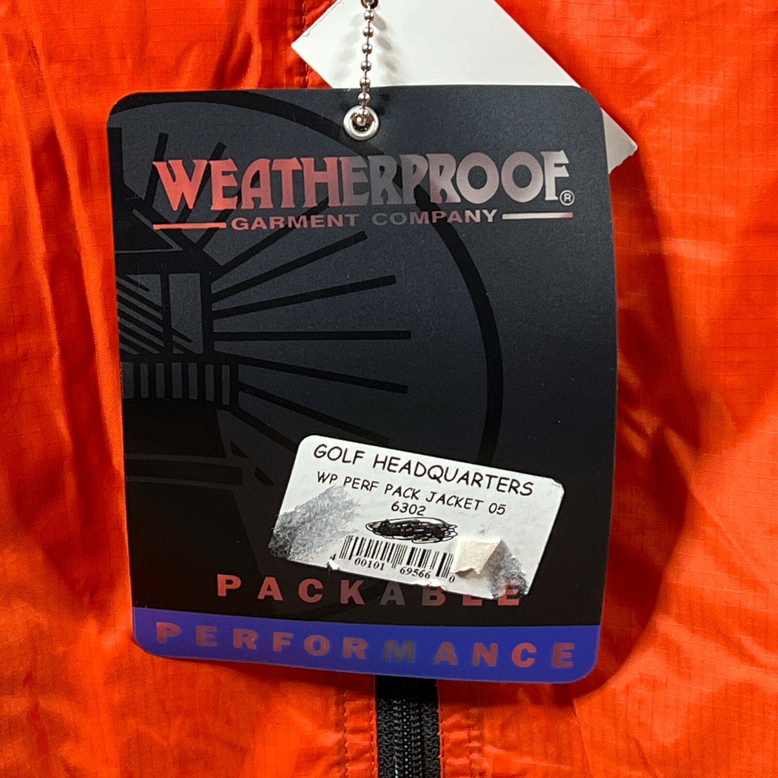 Vintage Weatherproof Performance Packable Windbre… - image 3