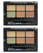 2X Maybelline Face Studio MASTER Camo Color Correcting Kit #100 LIGHT
