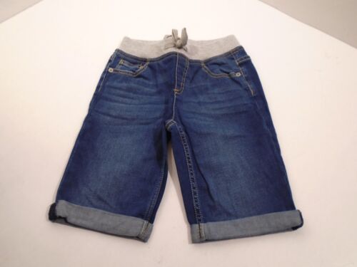 Justice Girls 12 Slim Bermuda Shorts 9” Inseam Denim Jean Shorts Modest stretch