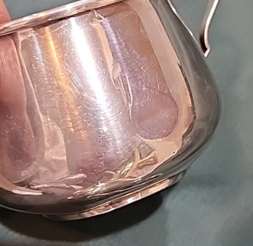 Sterling Silver Sugar & Creamer Set 169.53g Scrap Weight - Picture 15 of 18
