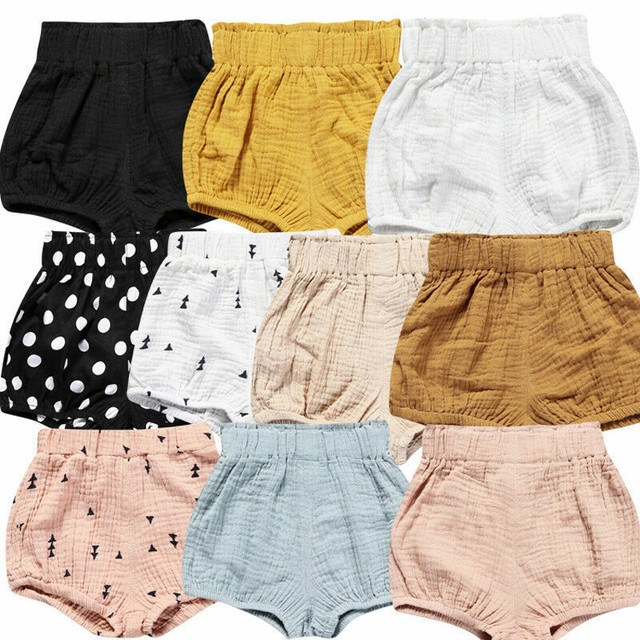 Toddler Baby Girl Boy Cotton Shorts PP Pants Nappy Diaper Covers Bloomers UK Toddler Baby Girl Boy Cotton Shorts PP Pants Nappy Diaper Covers Bloomers UK