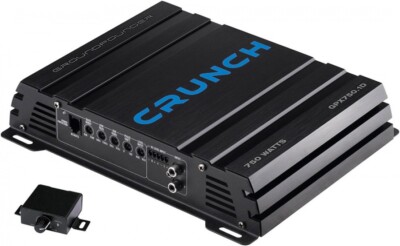 CRUNCH Digital Mono Verstärker GPX750.1D 1-Kanal Class D Bass Endstufe 750 Watt