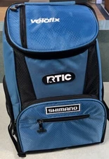 RTIC Day Cooler 15 Can Backpack Light Blue And Black New W/ Tag