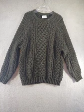 Rita Condron Large Sweater Womens Pullover 100% Wool Hand Loomed